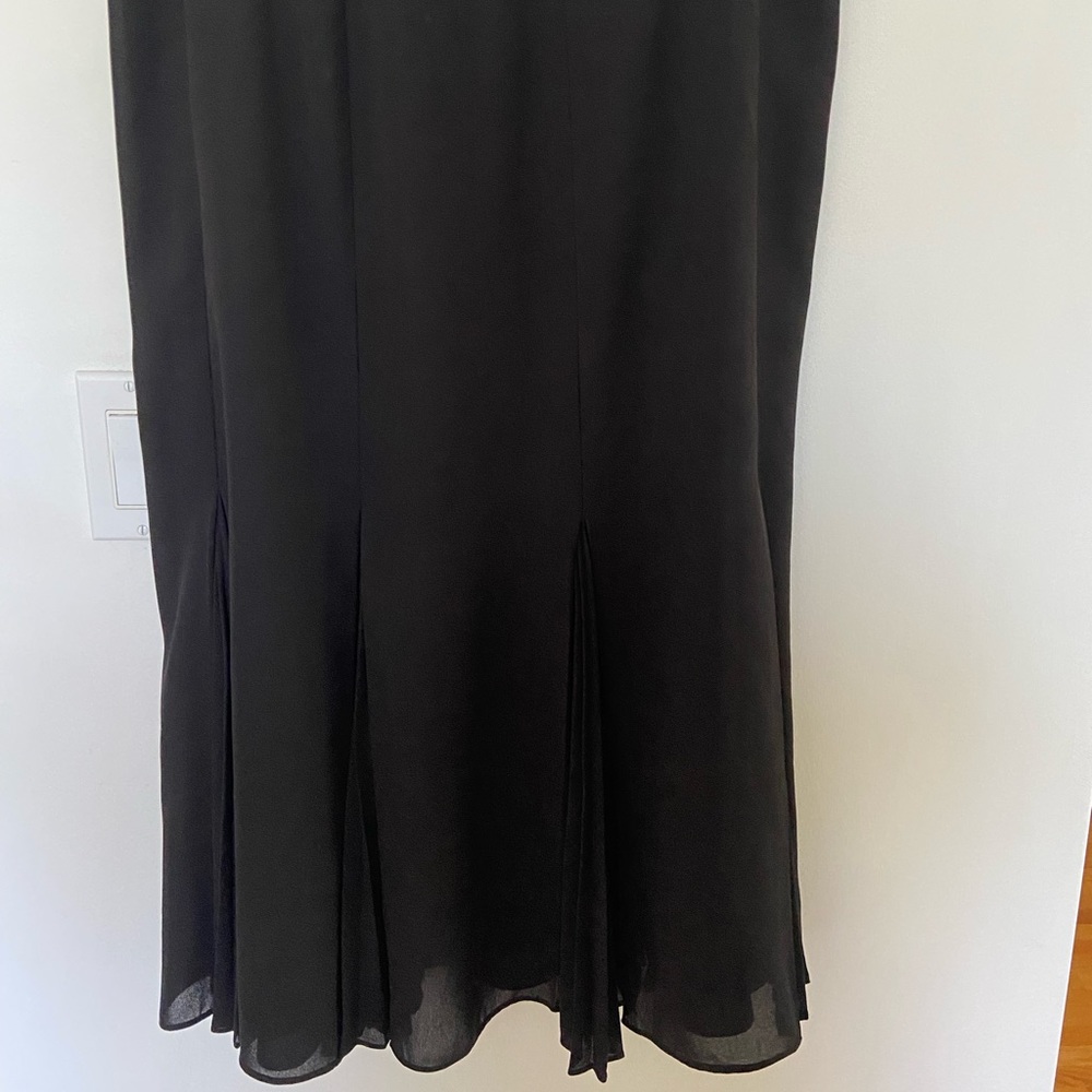 Dana Buchman Black Maxi Skirt Size 12